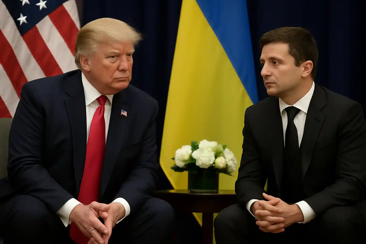 Trump Tolak Ukraina NATO Menjelang Pertemuan dengan Zelensky