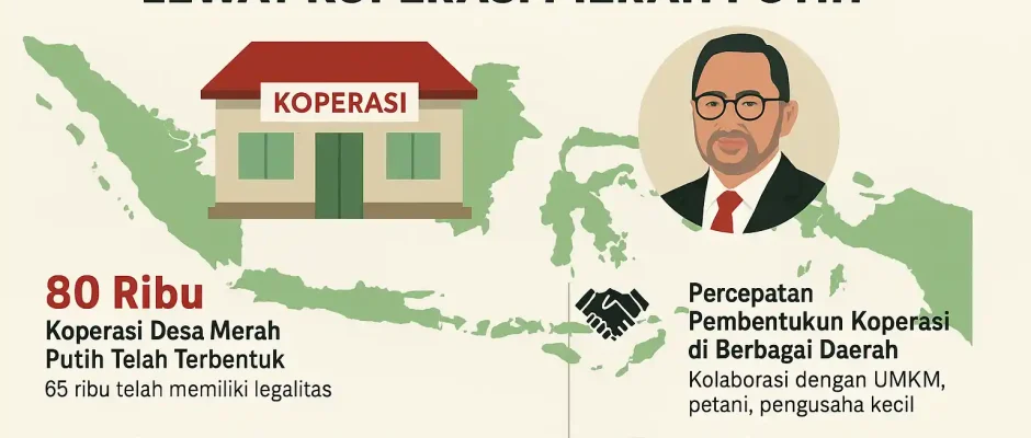 Zulhas Dorong Ekonomi Desa Lewat Koperasi Merah Putih