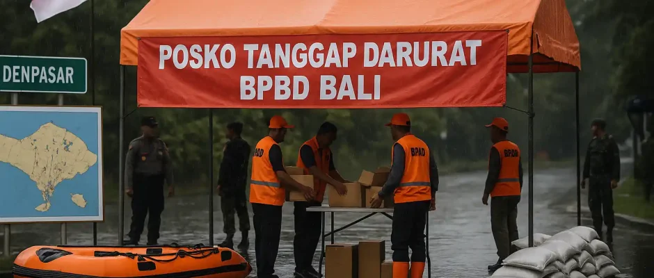 Bali Tanggap Darurat Banjir Satu Pekan
