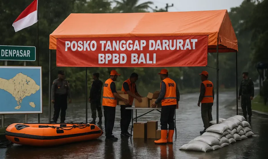 Bali Tanggap Darurat Banjir Satu Pekan