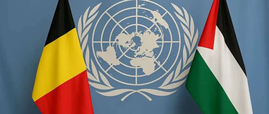 Belgia Akui Palestina di Sidang PBB Bersama Prancis