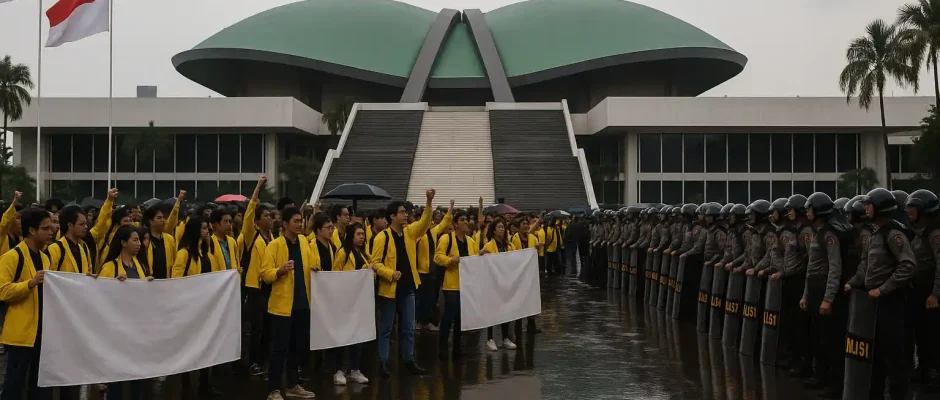 BEM UI Terbelah Soal Audiensi dengan DPR
