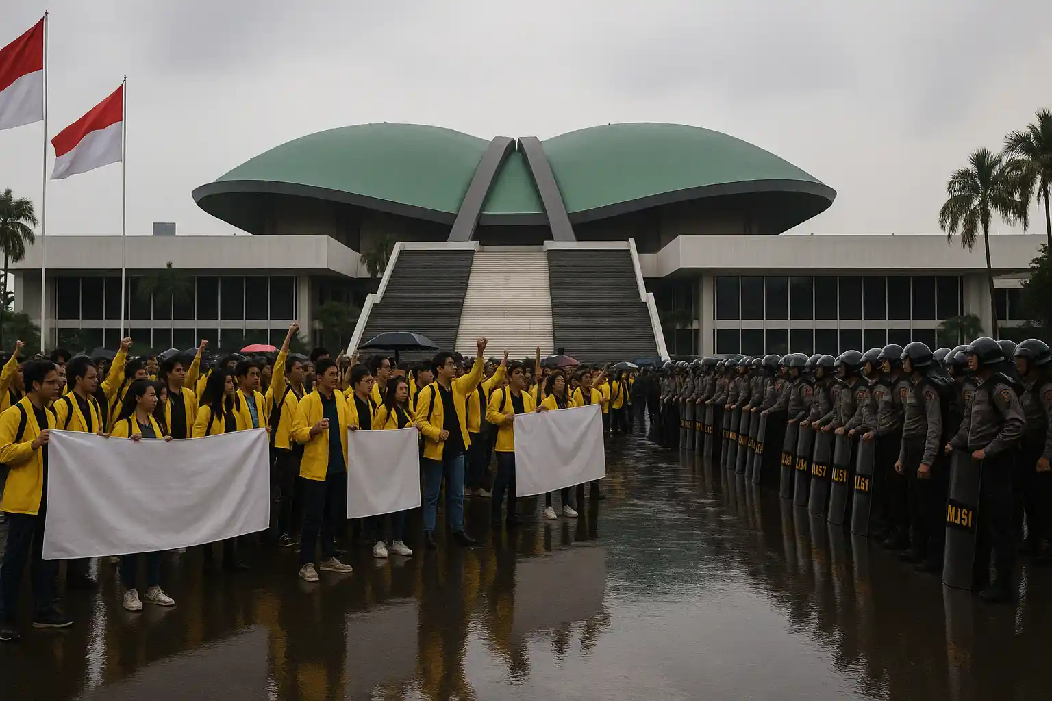 BEM UI Terbelah Soal Audiensi dengan DPR