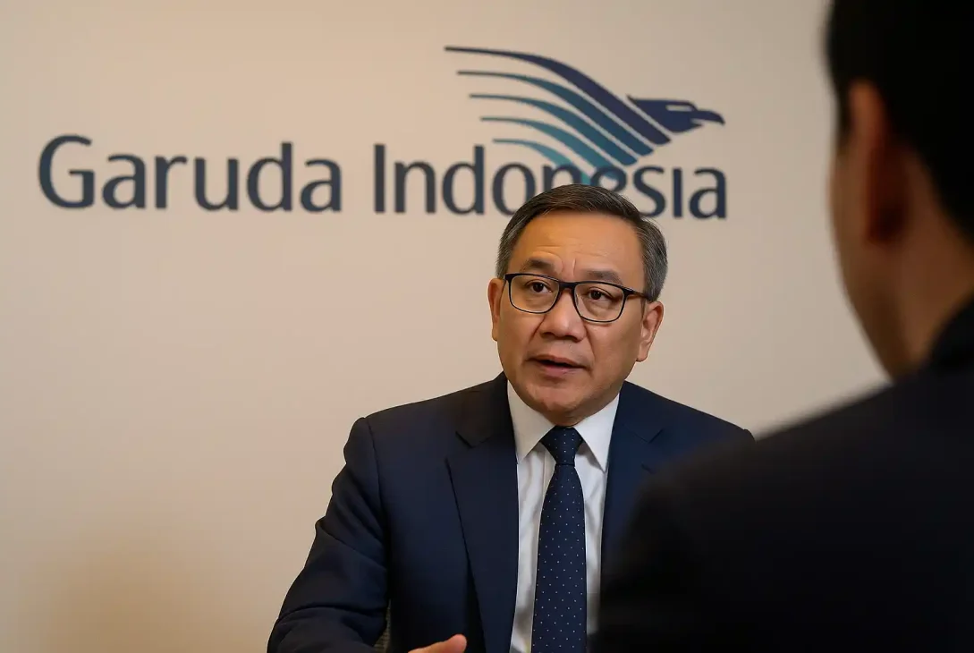 Direktur Keuangan Garuda Jadi Sorotan Karena Isu Asing