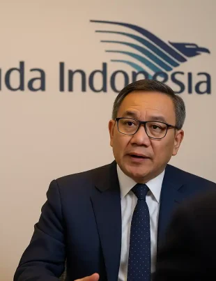 Direktur Keuangan Garuda Jadi Sorotan Karena Isu Asing