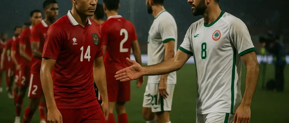 Gestur Thom Haye Usai Laga Indonesia vs Lebanon
