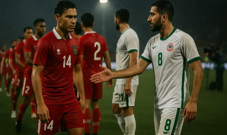 Gestur Thom Haye Usai Laga Indonesia vs Lebanon