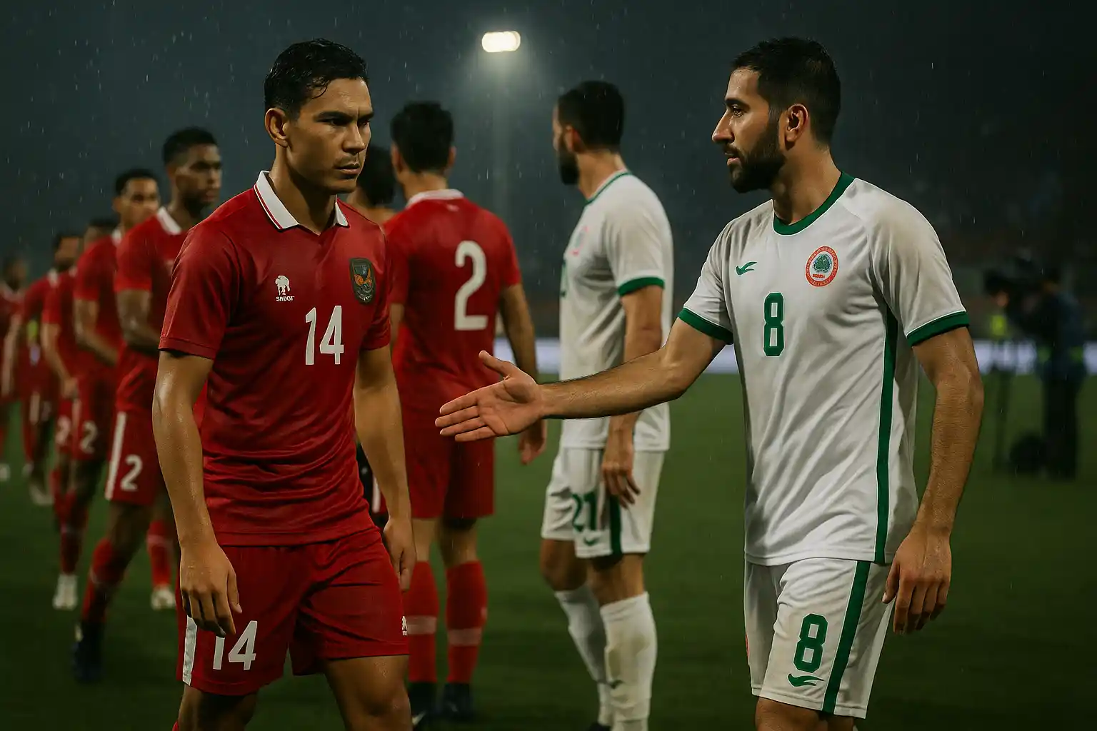 Gestur Thom Haye Usai Laga Indonesia vs Lebanon