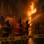 Kebakaran Makassar Tamalate, 8 Rumah Ludes, 1 Tewas