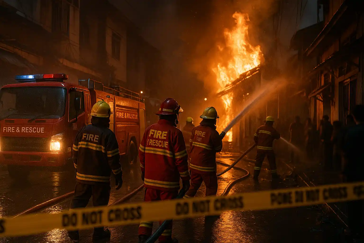 Kebakaran Makassar Tamalate, 8 Rumah Ludes, 1 Tewas