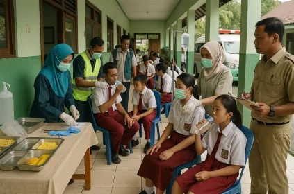 Keracunan MBG Ciamis Puluhan Siswa Dirawat