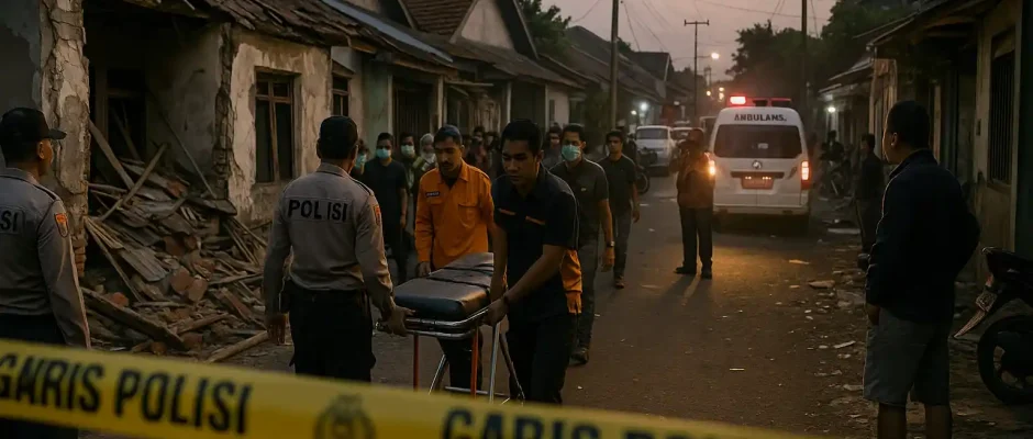 Ledakan Keras Pamulang, 7 Terluka, 13 Rumah Rusak Subuh