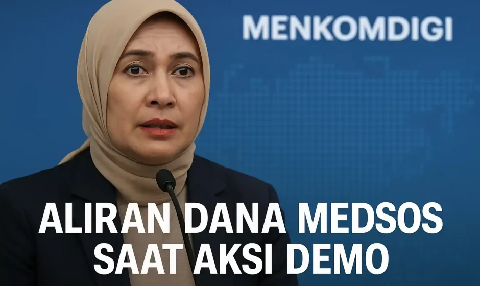 Menkomdigi Ungkap Aliran Dana Medsos Saat Aksi Demo