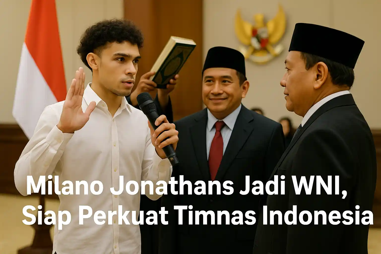 Miliano Jonathans WNI Resmi, Perkuat Timnas Garuda