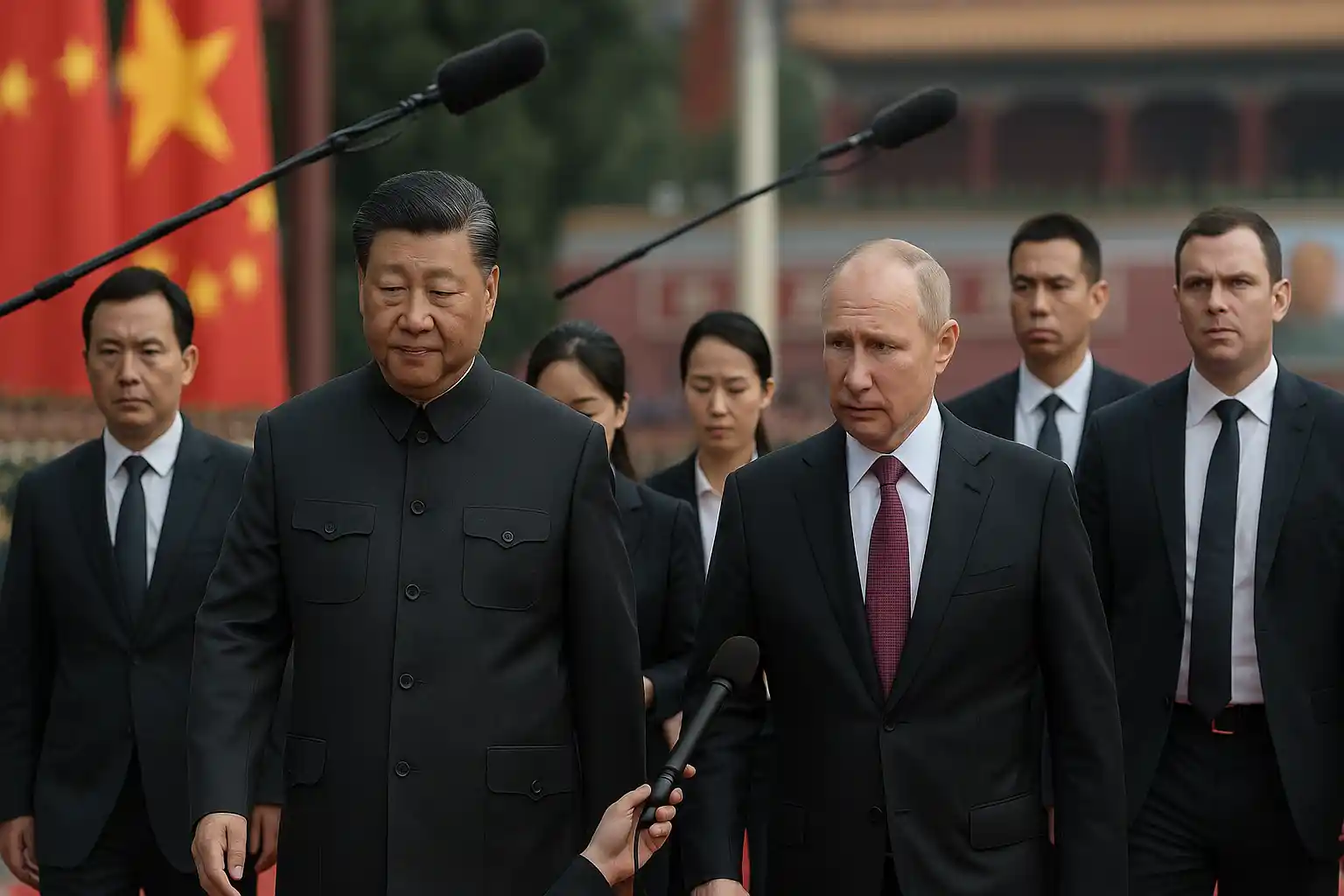 Percakapan Hot-Mic Putin–Xi Picu Perdebatan Panjang