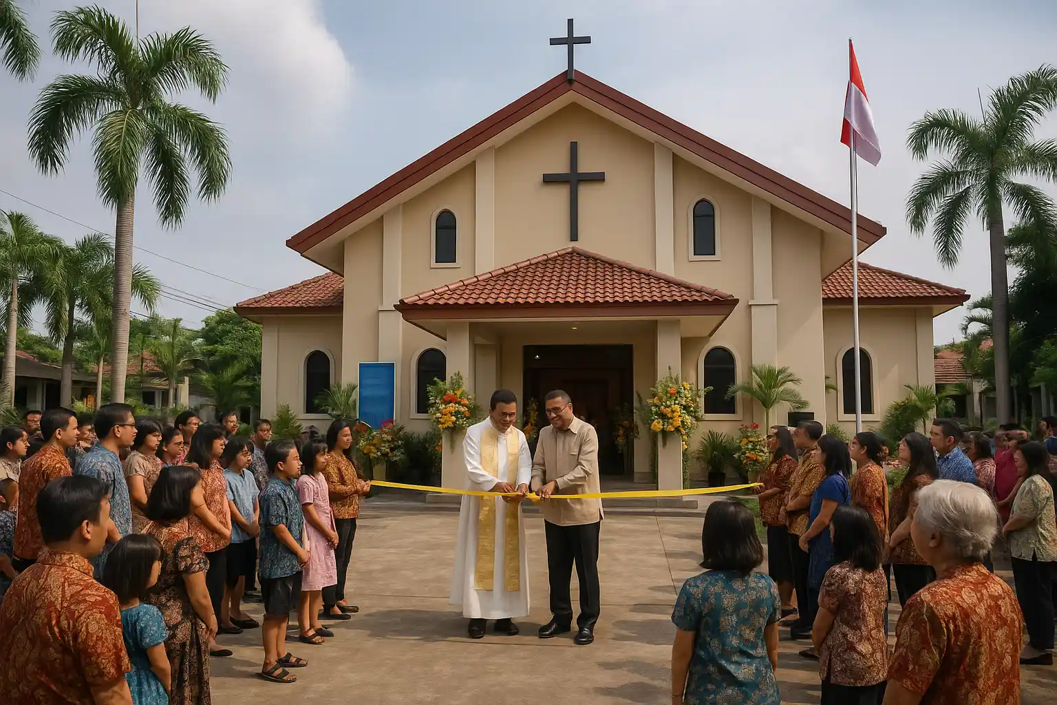 Pramono hadiri peresmian Gereja Kalvari di Jaktim, Jakarta