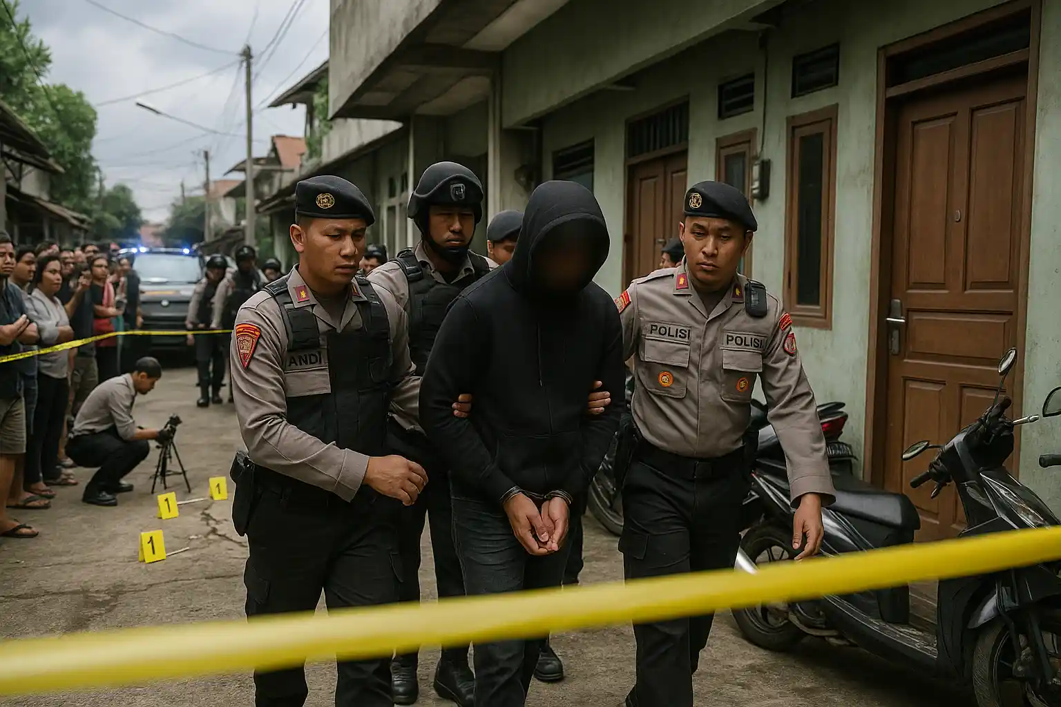 Rekonstruksi Mutilasi Surabaya, Massa Geram Saat Adegan