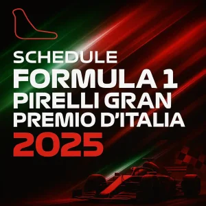 formula 1 pirelli gran premio d'italia 2025