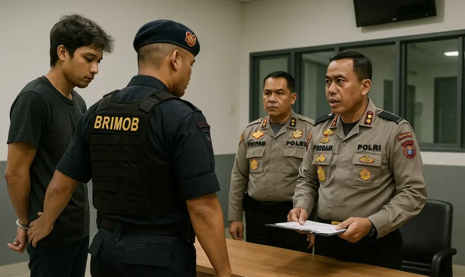 Sopir dan Danyon Brimob Terancam Dipecat