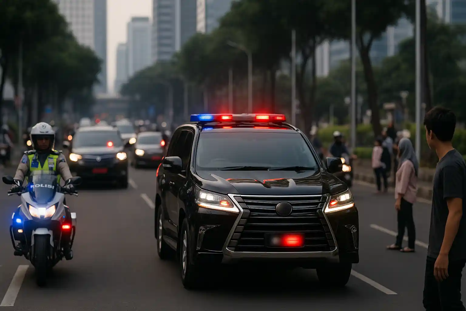 Stop Sirene Pejabat Jadi Desakan, Istana Beri Tanggapan