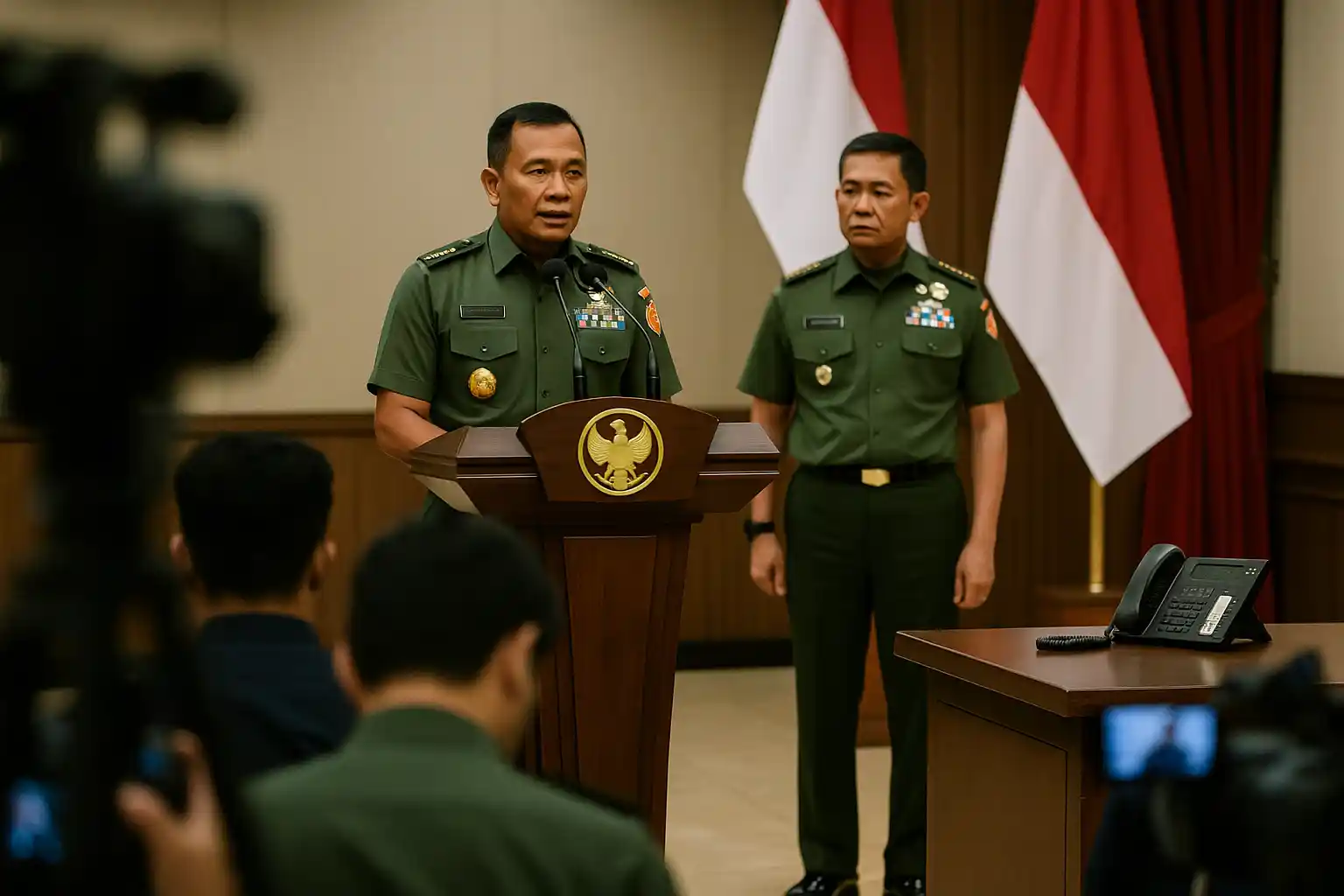 TNI dan Ferry, klarifikasi isi komunikasi TNI Ferry