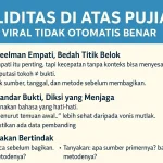 Validitas Di Atas Pujian, Viral Tidak Otomatis Benar