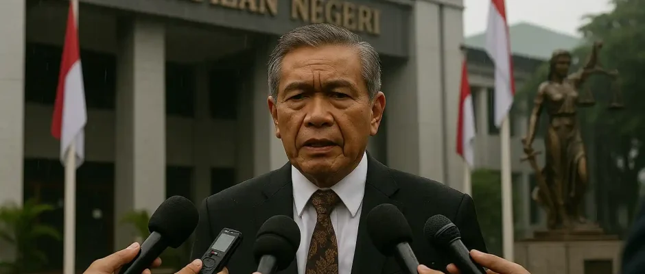 Yusril, Perlawanan Jentelmen, Hadapi di Pengadilan
