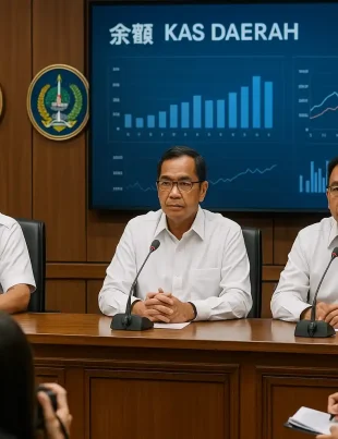 Dana Ngendap Pemda Tiga Gubernur Buka Data