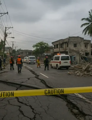 Gempa Dahsyat Filipina Terekam CCTV, Peringatan Usai