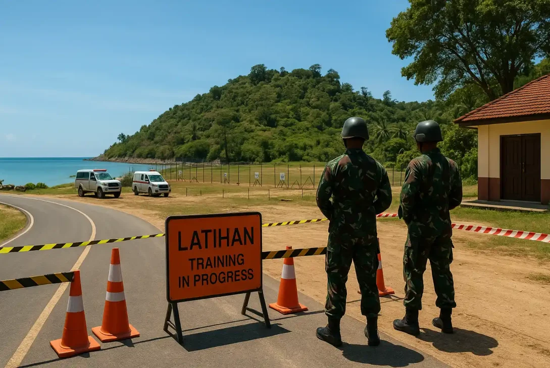 Imbauan TNI Natuna Saat Latihan Tembak 22–24 Okt