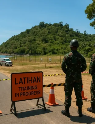 Imbauan TNI Natuna Saat Latihan Tembak 22–24 Okt