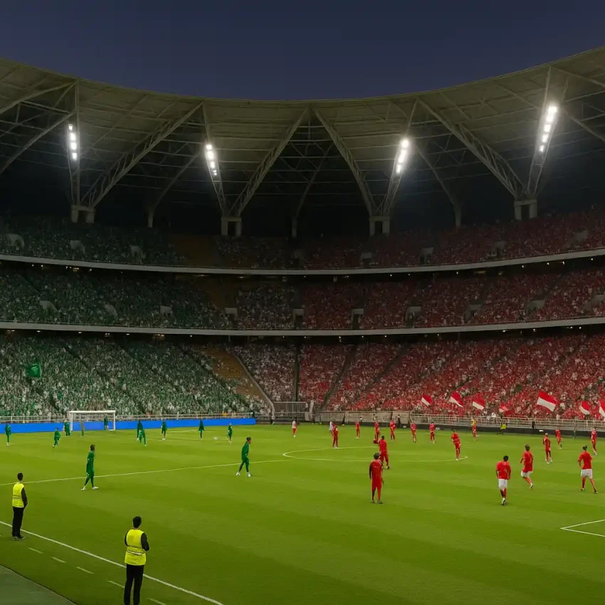 Jadwal Laga Indonesia vs Arab Saudi Malam Ini