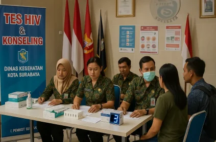 Kasus HIV Surabaya Usai Penggerebekan Hotel