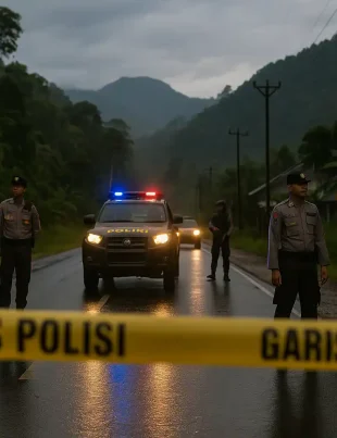 Penembakan KKB Nabire Konvoi Kapolda Diserang