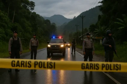 Penembakan KKB Nabire Konvoi Kapolda Diserang