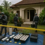 Penggerebekan Kebun Ganja Bali Pasutri WNA Ditangkap