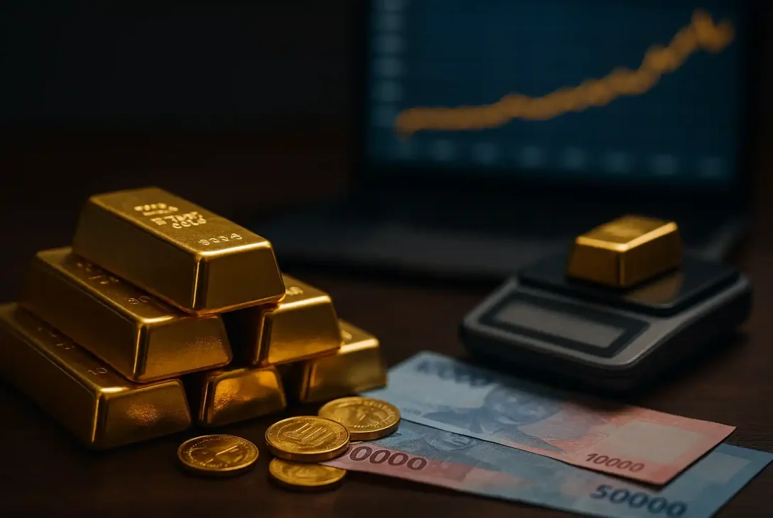 Rekor Harga Emas Dorong Strategi Investasi Aman