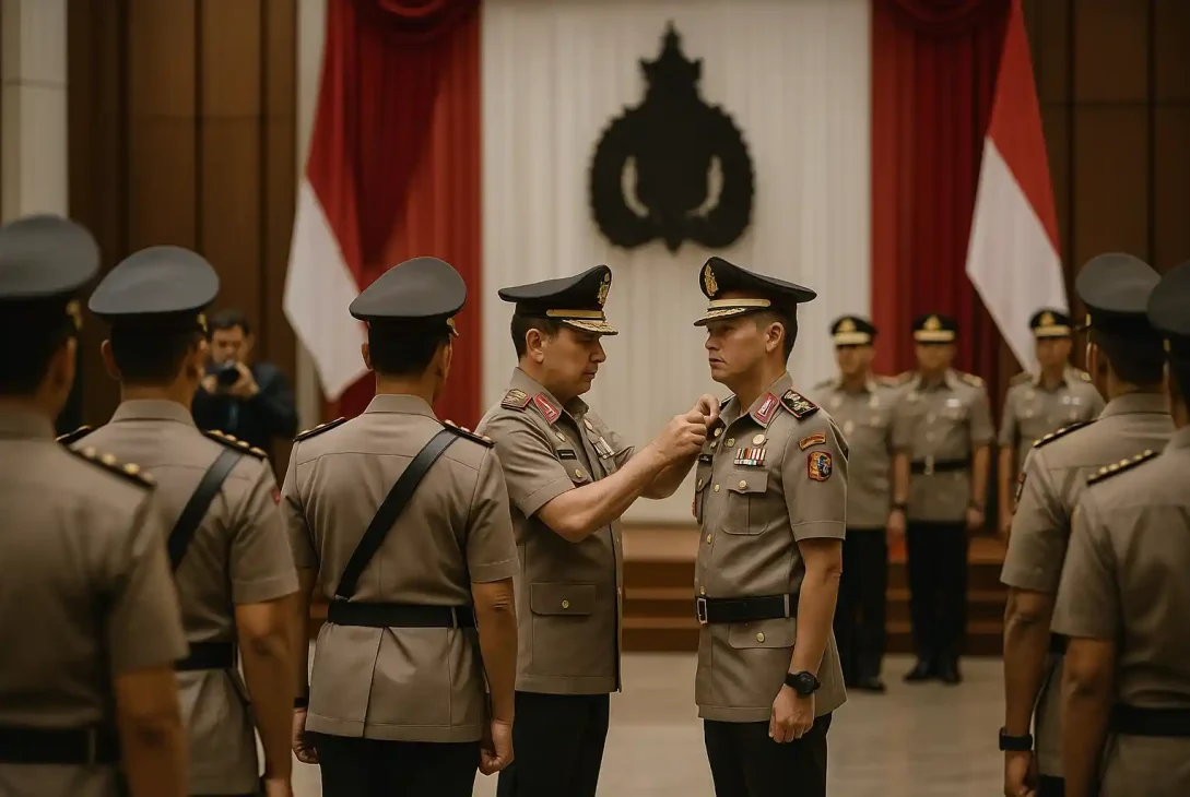 Rotasi Kapolda 2025 Dipimpin Kapolri di Mabes