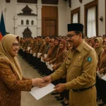 Rotasi Kepala Sekolah Jabar Dilantik di Gedung Sate