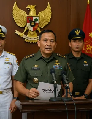 Sanksi Turun Pangkat bagi Prajurit TNI Langgar Hukum