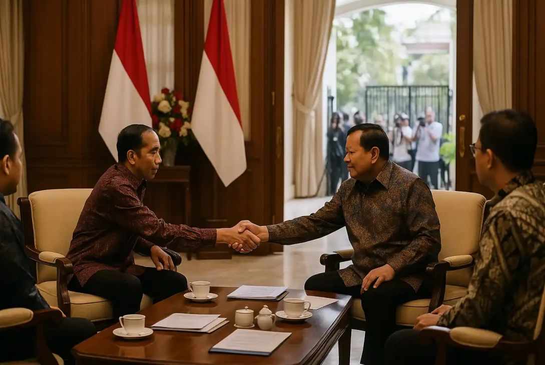 Silaturahmi Kertanegara Dua Jam Bahas Isu Kebangsaan
