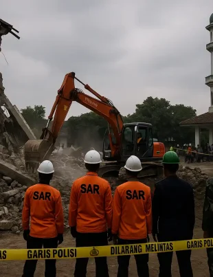 Tragedi Ponpes Sidoarjo Kronologi Evakuasi dan Dampak