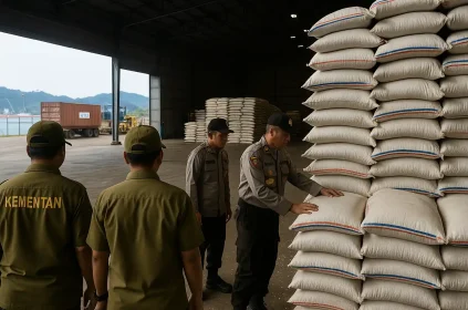 Beras Ilegal 250 Ton Diungkap Kementan