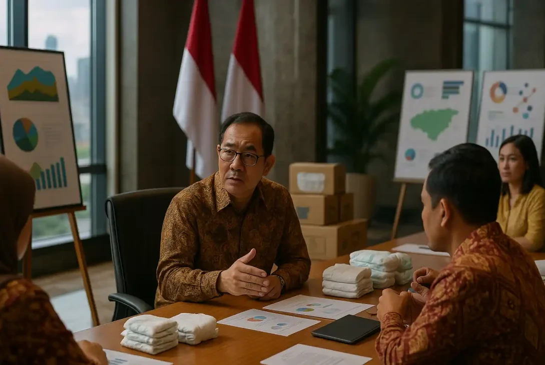 Cukai Popok Sekali Pakai Dikaji Purbaya di Kemenkeu