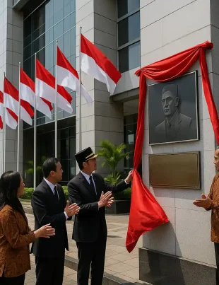 Gus Dur di Kemenham Resmi Jadi Nama Gedung