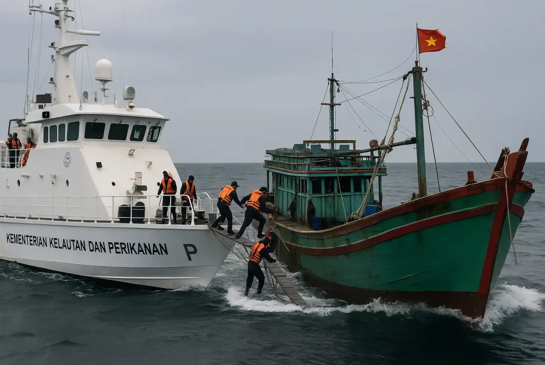 IUU Natuna Utara KKP Perketat Patroli
