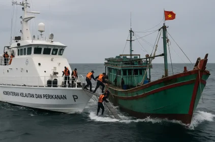 IUU Natuna Utara KKP Perketat Patroli