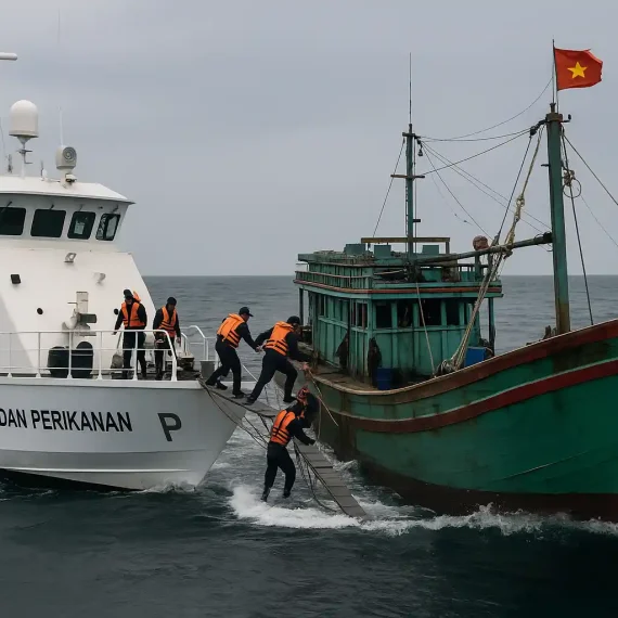 IUU Natuna Utara KKP Perketat Patroli