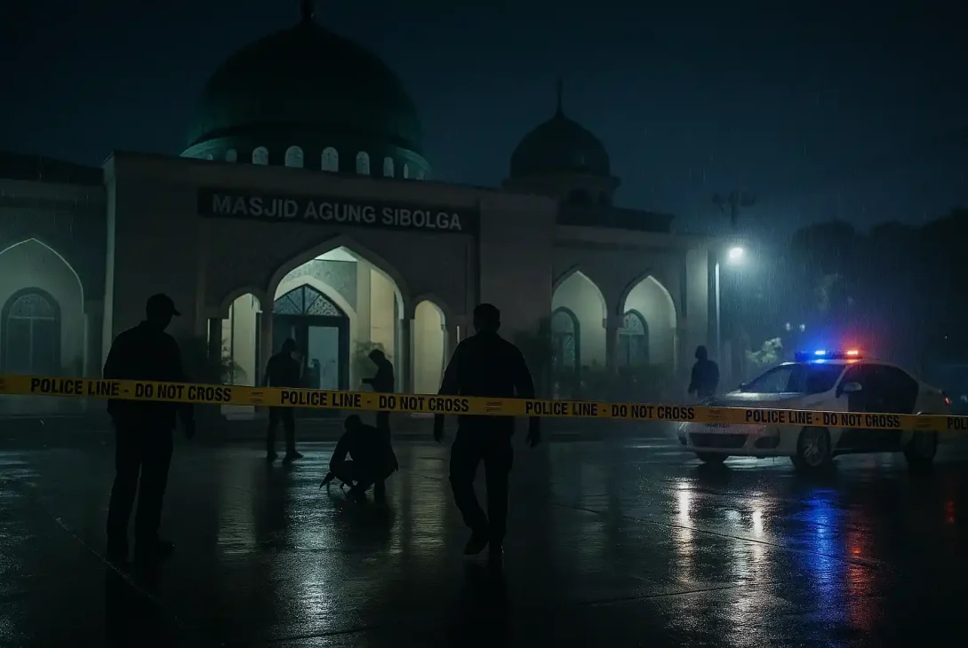 Kasus Masjid Sibolga 5 Tersangka Ditangkap Polisi