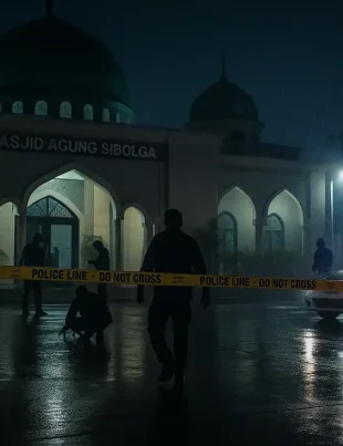 Kasus Masjid Sibolga 5 Tersangka Ditangkap Polisi